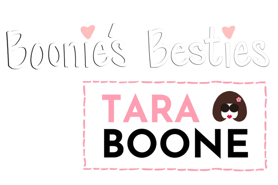 Boonies besties logo in white